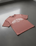 Peace® Studios Premium Enzyme-Washed Loose Fit Tee | Vintage Red