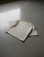 Sunday Worship Club Boxy Tee Beige | Peace®