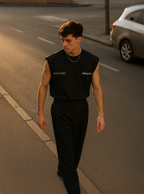 Child of God Black Raw Edge Tank Top | Peace®