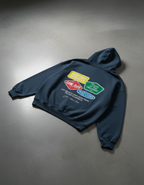 Everyday Miracles Navy Blue Boxy Hoodie | Peace®