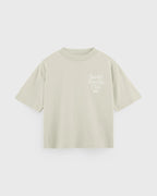 Sunday Worship Club Boxy Tee Beige | Peace® ODMPOD