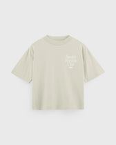 Sunday Worship Club Boxy Tee Beige | Peace® ODMPOD