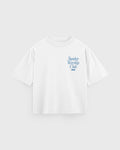 Sunday Worship Club Boxy Tee White | Peace® ODMPOD