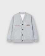 Child of God II Gray Essential Heavyweight Sweat Cardigan | Peace®