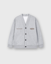 Child of God II Gray Essential Heavyweight Sweat Cardigan | Peace®
