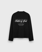 Child of God Longsleeve Loose Fit Tee Black | Peace®