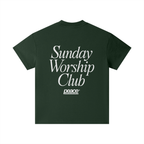 Kids Tee Sunday Worship Club Green | Peace® PEACE STORE