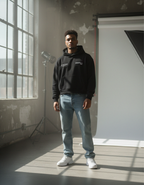 Know Jesus, Know Peace Premium Black Boxy Hoodie | Peace®