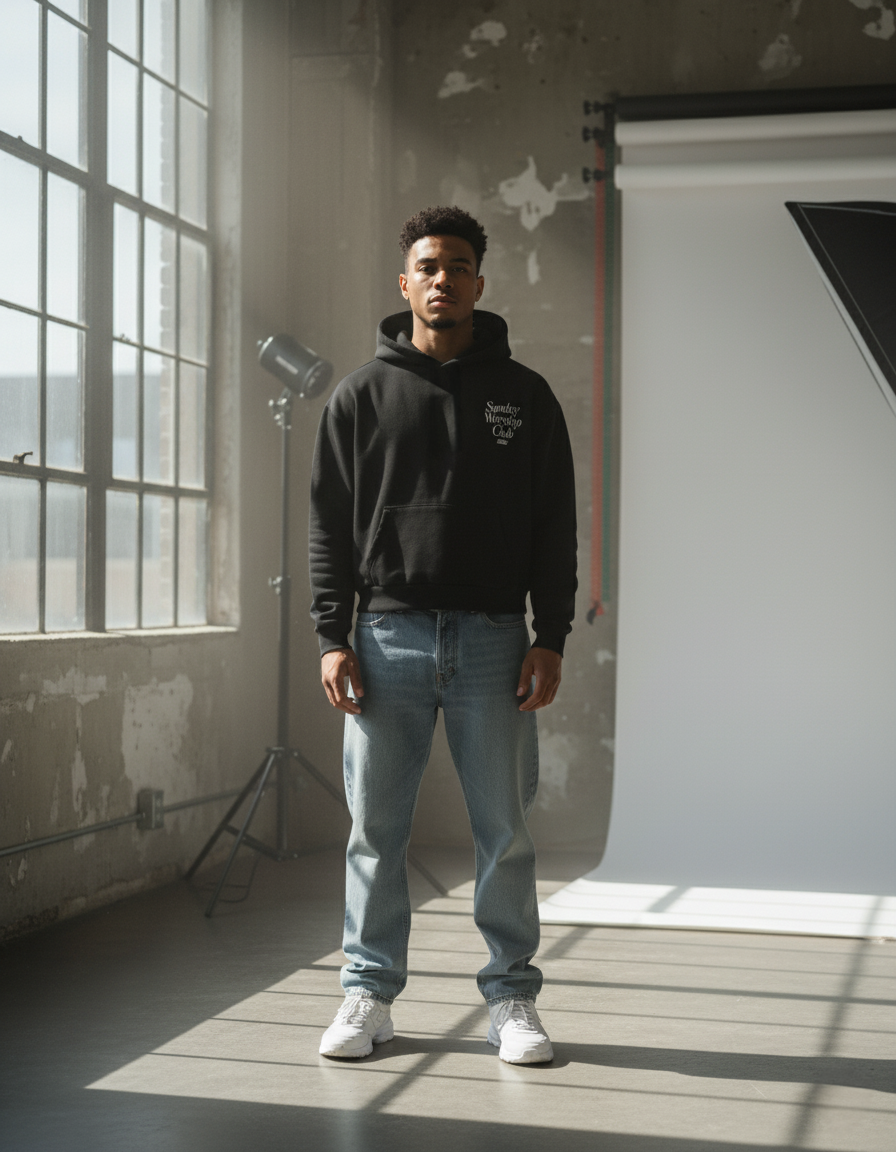 Know Jesus, Know Peace Premium Black Boxy Hoodie | Peace®