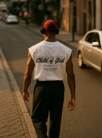 Child of God White Raw Edge Tank Top | Peace®