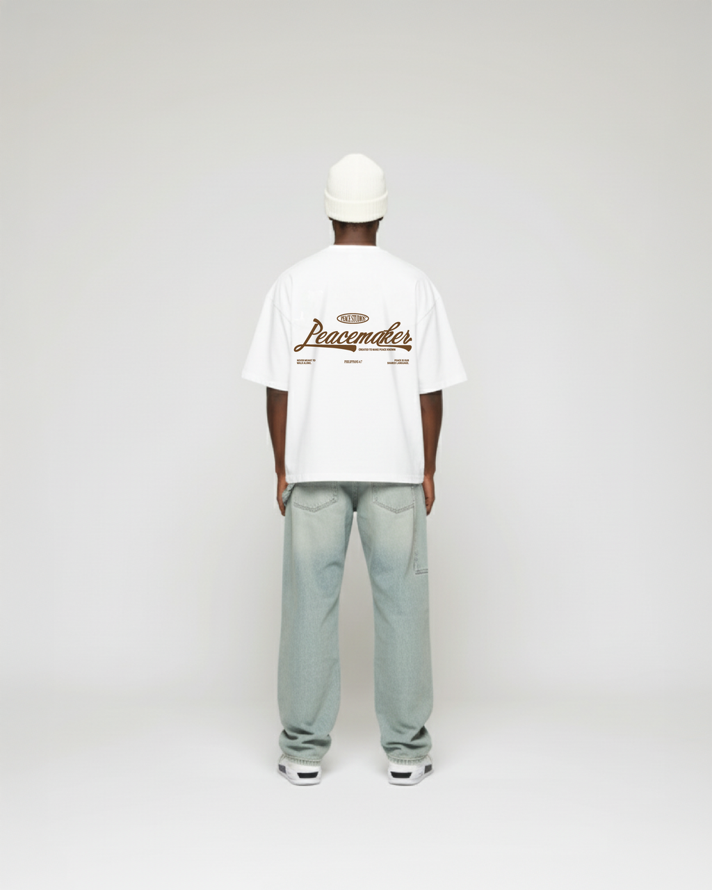 Peacemaker Boxy Tee White | Peace®