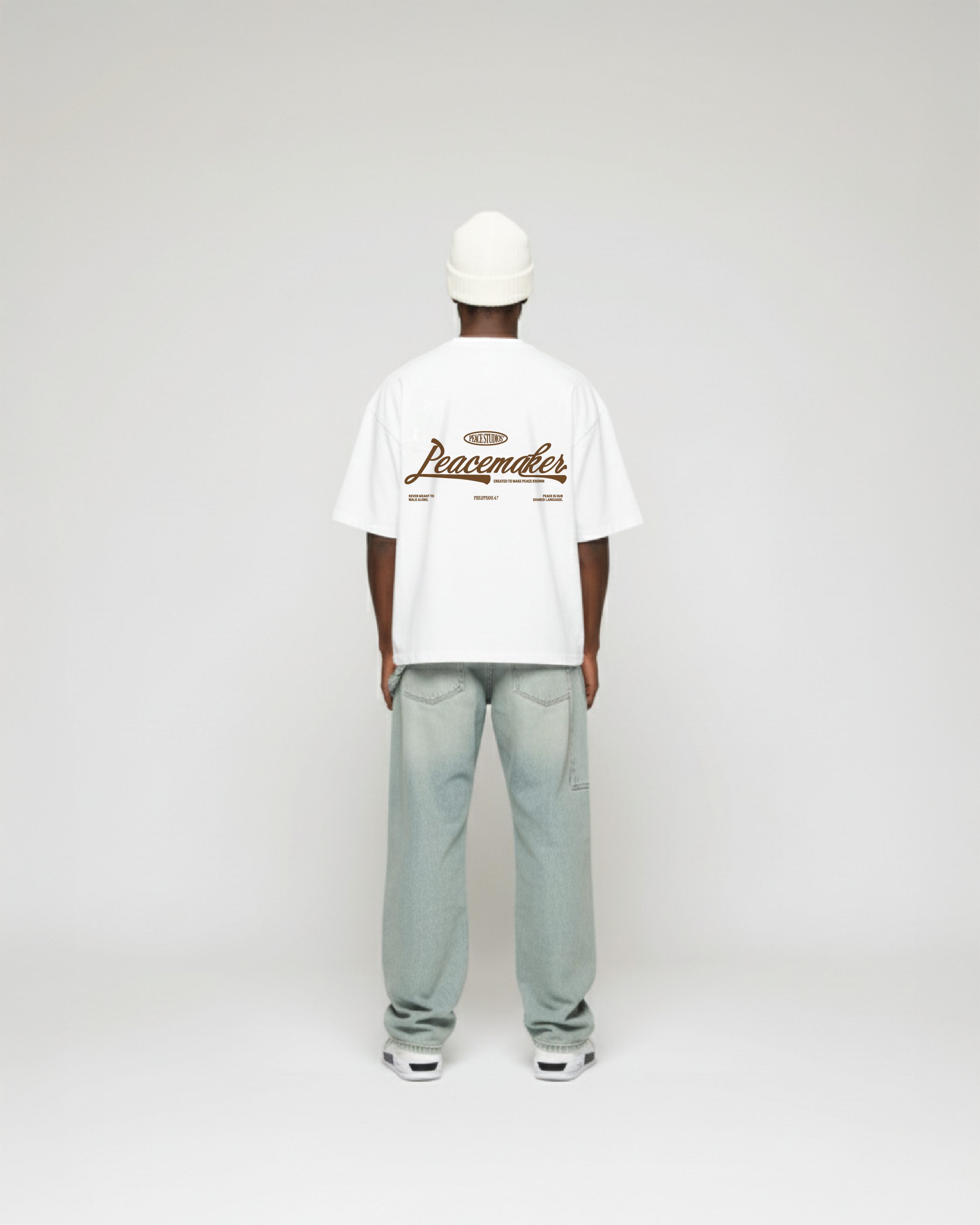Peacemaker Boxy Tee White | Peace®