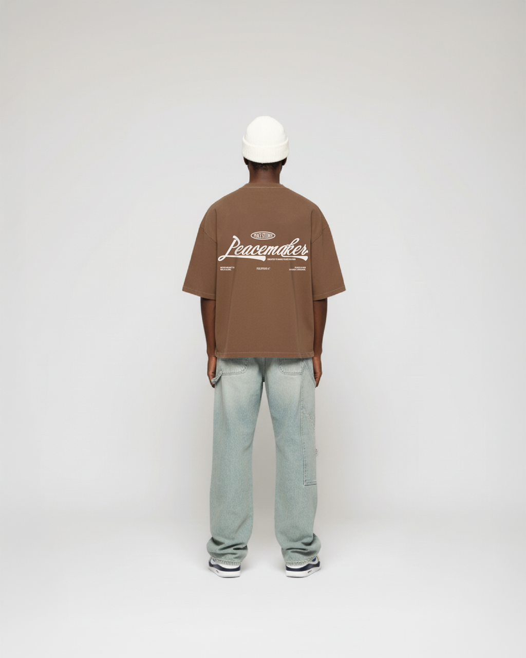 Peacemaker Boxy Tee Coffee | Peace®