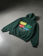 Everyday Miracles Green Boxy Hoodie | Peace®
