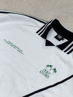 Know Jesus, Know Peace Signature White Striped Collar Sweatshirt | Peace®