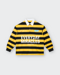 Everyday Miracles Yellow Stripe Polo Shirt | Peace®