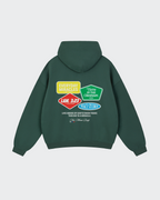 Everyday Miracles Green Boxy Hoodie | Peace®