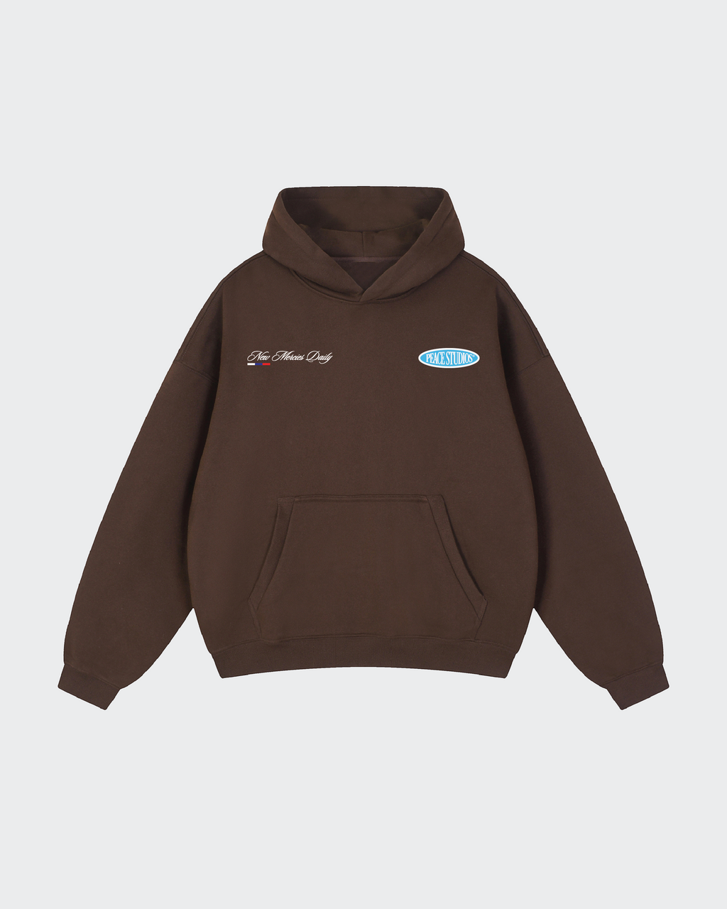 Everyday Miracles Brown Boxy Hoodie | Peace®