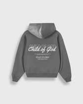 Child of God Gray Oversized Heavyweight Hoodie | Peace®
