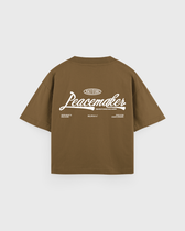 Peacemaker Boxy Tee Coffee | Peace®