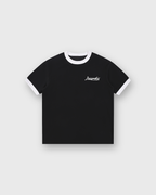Peacemaker Vintage Style Black Ringer T-Shirt  | Peace®