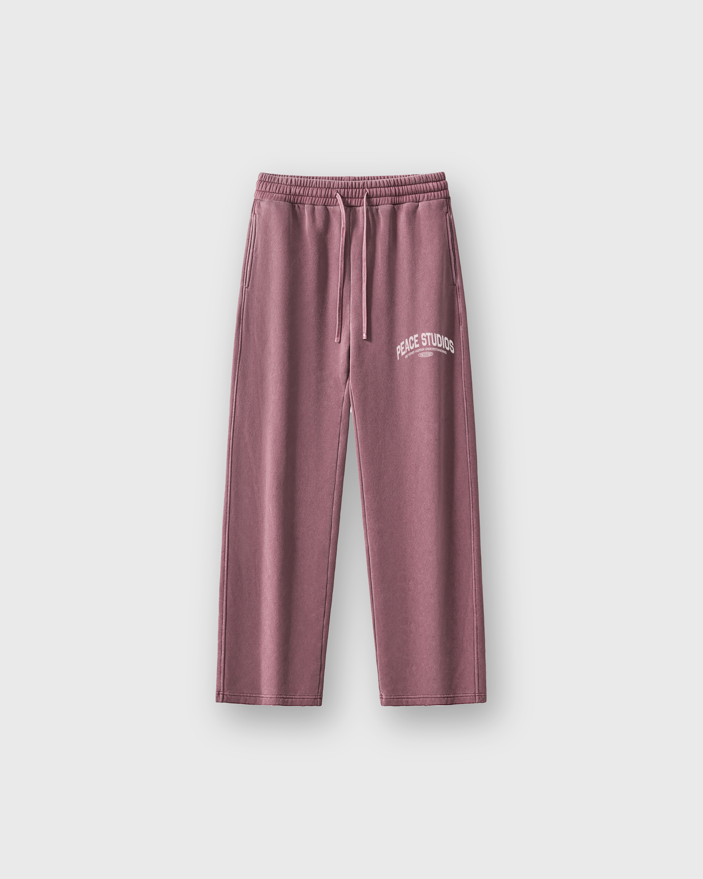 The Signature Collection Peace® Red Straight Leg Sweatpants