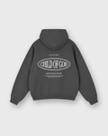 Child of God II Dark Gray Dual-Zip Fleece Boxy Hoodie | Peace®