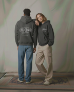 Child of God II Dark Gray Dual-Zip Fleece Boxy Hoodie | Peace®