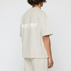 PEACE © 2025 Beige Oversized Heavyweight Tee PEACE STORE