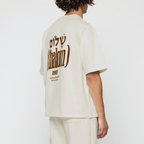Shalom Official Beige Loose Fit Tee | Peace® PEACE STORE