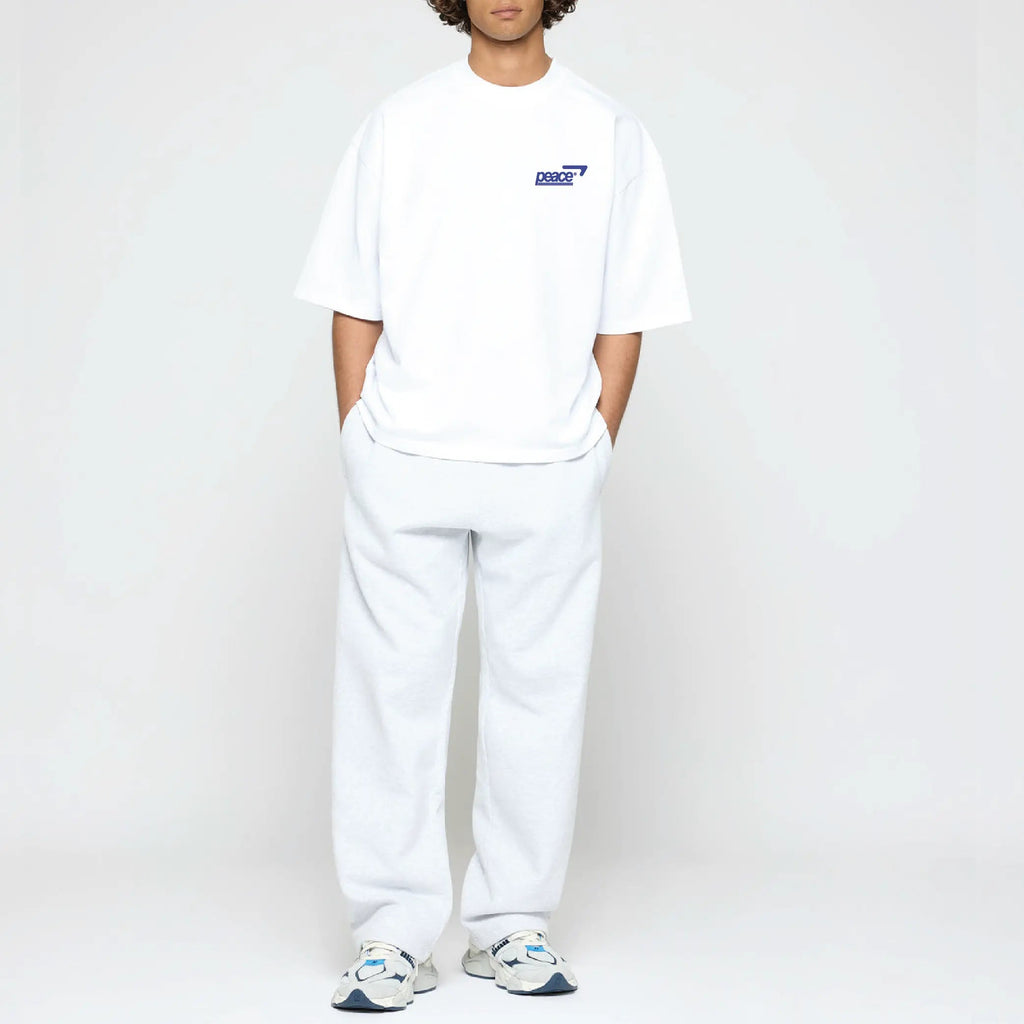Official Peace Star White Loose Fit Tee | Peace® ODMPOD