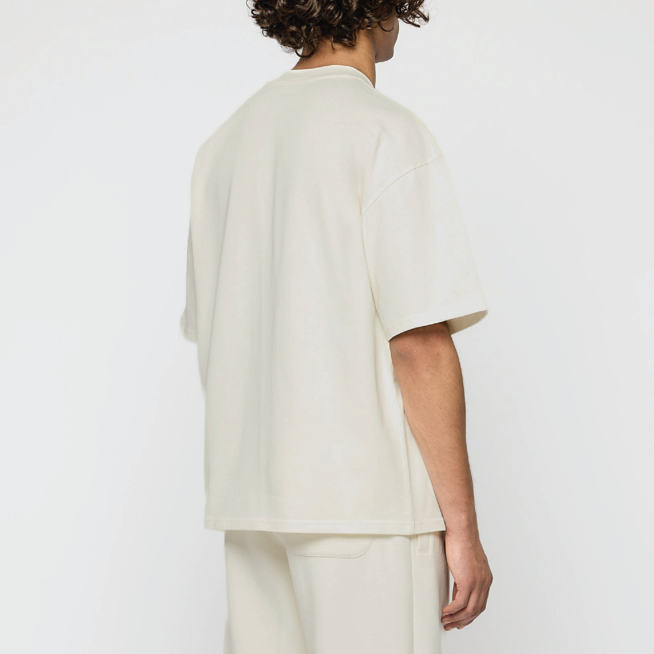 Shalom Basic Beige Loose Fit Tee | Peace® PEACE STORE