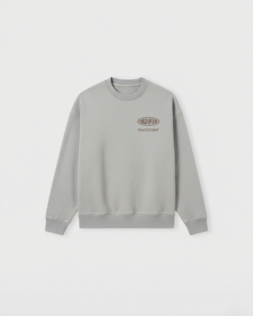 Child of God II Gray Heavyweight Essential Sweatshirt | Peace®