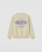Child of God II Beige Heavyweight Essential Sweatshirt | Peace®