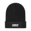 Peace® Studio Signature Black Beanie PEACE STORE