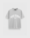 Peace® Studios Premium Enzyme-Washed Loose Fit Tee | Vintage Gray