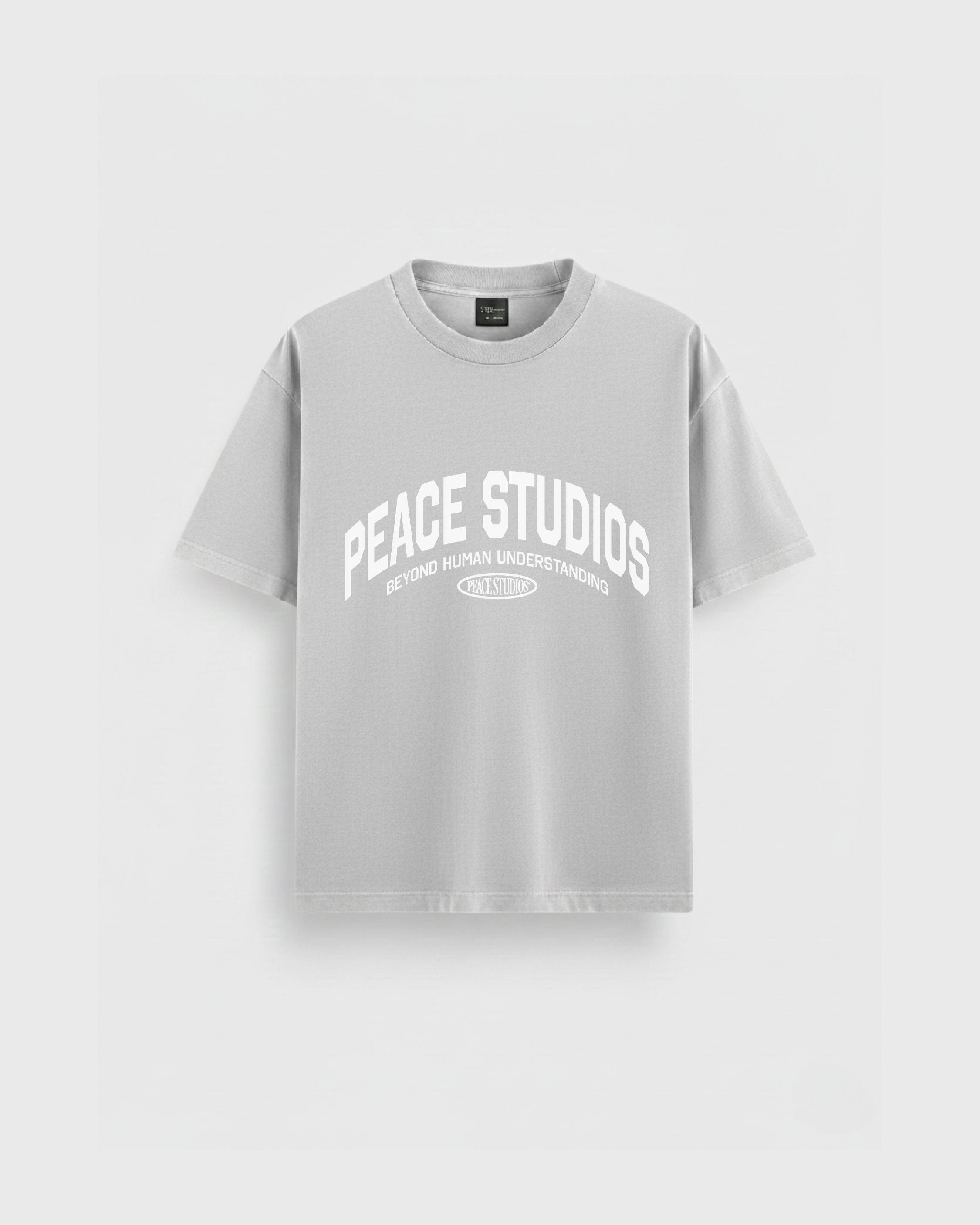 The Signature Gray Washed Loose Fit Tee | Peace®