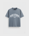 Peace® Studios Premium Enzyme-Washed Loose Fit Tee | Vintage Blue