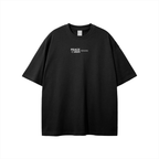 PEACE © 2025 Black Oversized Heavyweight Tee PEACE STORE