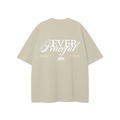 Ever Peaceful Beige Loose Fit Tee | Peace® 80 PEACE STORE