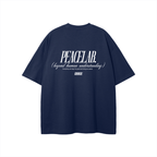 Peace Lab Original Blue Loose Fit Tee | Peace® ODMPOD