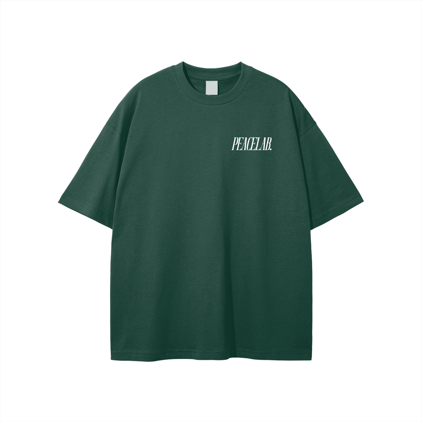 Peace Lab Original Green Loose Fit Tee | Peace® ODMPOD