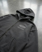 Child of God II Dark Gray Dual-Zip Fleece Boxy Hoodie | Peace®