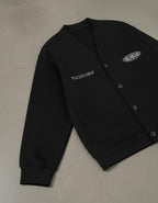 Child of God II Black Essential Heavyweight Sweat Cardigan | Peace®