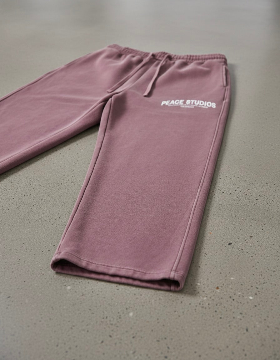 The Signature Collection Peace® Red Straight Leg Sweatpants
