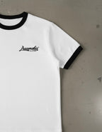Peacemaker Vintage Style White Ringer T-Shirt  | Peace®