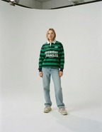 Everyday Miracles Green Stripe Polo Shirt | Peace®