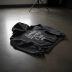 Sunday Worship Club Premium Black Acid Washed Oversized Hoodie | Peace®