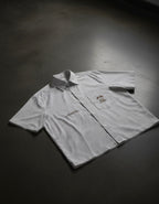 Know Jesus, Know Peace Oversized White Stripe Boxy Shirt | Peace®