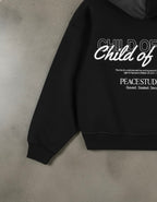 Child of God Black Oversized Heavyweight Hoodie | Peace®